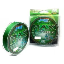 Linha Multifilamento 8x 0,20 Mm Max Force 300 Metros Cor Verde Foto  mini 1