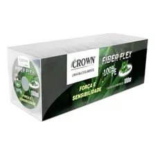 Linha Multifilamento Crown Fiber Flex 4x 0,26mm 35lb 100m Foto mini 3