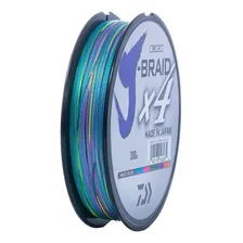 Linha Multifilamento Daiwa J-braid X4 Multicolor 300m 30lb Foto mini 2
