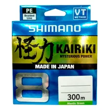 Linha Multifilamento Kairiki 8x 0,160mm 300m - Shimano Foto mini 4