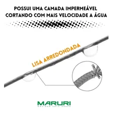 Linha Multifilamento Maruri 8x Max Force 39lb 0,30mm Orange Cor Laranja Foto mini 3