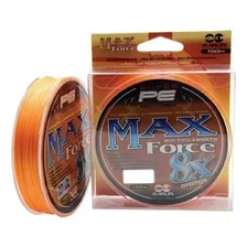 Linha Multifilamento Maruri 8x Max Force 39lb 0,30mm Orange Cor Laranja Foto mini 4