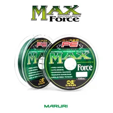 Linha Multifilamento Maruri Max Force 4x 0.30mm - 44lb -100m Foto mini 4