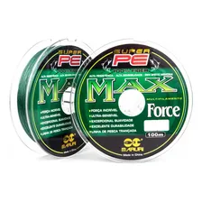 Linha Multifilamento Maruri Max Force 4x 0.30mm - 44lb -100m Foto  mini 1