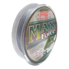 Linha Multifilamento Max Force 4x 0,30mm 300m Cinza Maruri Foto mini 4