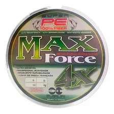 Linha Multifilamento Max Force 4x 0,30mm 300m Cinza Maruri Foto mini 2