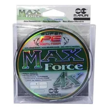 Linha Multifilamento Maxforce Pe 4x 300m 0.34 48lb - Maruri Foto mini 4