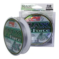 Linha Multifilamento Maxforce Pe 4x 300m 0.34 48lb - Maruri Foto  mini 1