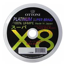 Linha Multifilamento Platinum X8 0,33mm 60lb/27.3kg - Verde Foto mini  3