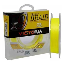 Linha Multifilamento Victoria 9 Fios 150m Amarela Foto mini  2