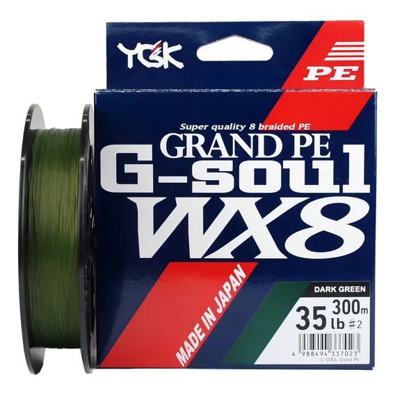 Linha Multifilamento Ygk G-soul Grand Pe Wx8 300m 40lb Foto 1