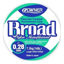 Linha Owner Broad 300 Mts - 0,30mm Cor Verde Foto mini 3