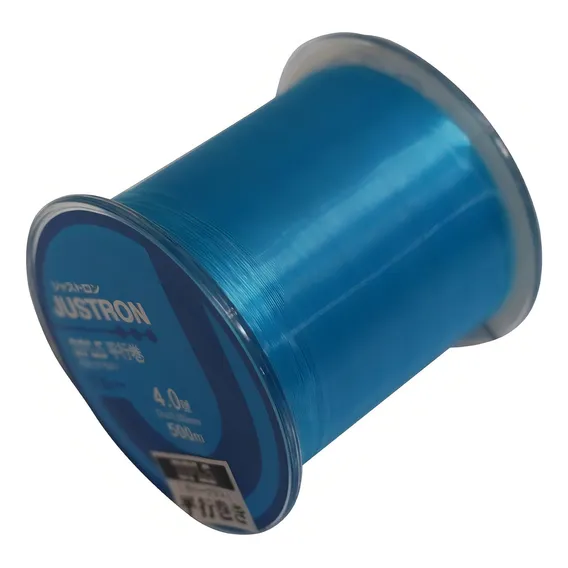 Linha Pesca Daiwa Monofilamento 500 M Alto Desempenho Cor Azul Foto 1
