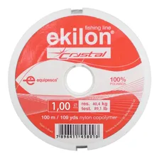 Linha Pesca Ekilon Crystal 1,00mm Cor Branco Foto mini 1