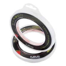 Linha Pesca Fluorcarbon Shock Leader Maruri 0.35mm 16lbs 50m Foto mini 2