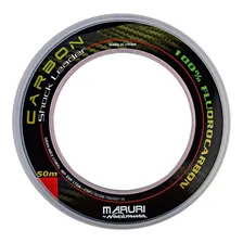 Linha Pesca Fluorcarbon Shock Leader Maruri 0.35mm 16lbs 50m Foto mini 1
