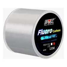 Linha Pesca Fluorcarbono Japonesa 120m 0,45mm - 14.22kg Cor Branco Foto  mini 1