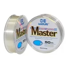 Linha Pesca Fluorcarbono Maruri Master 08 0,50mm 17,5kg 50m Cor Branco Foto mini 1