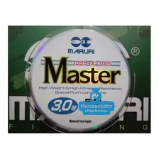 Linha Pesca Fluorcarbono Maruri Master 08 0,50mm 17,5kg 50m Cor Branco Foto mini 2