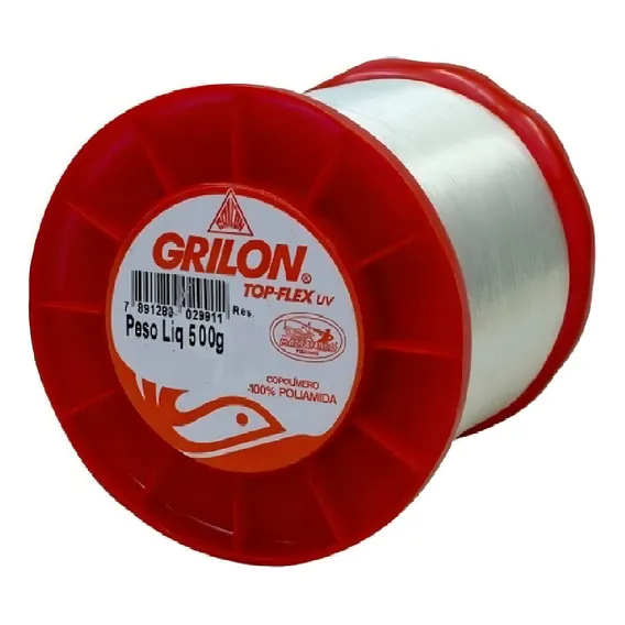 Linha Pesca Grilon 0,60 Mm 500 Gramas 2 Unidades (1 Kg) Foto 1