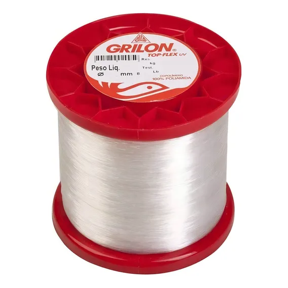Linha Pesca Grilon Mazzaferro 250 Gramas 0,40 Mm 1591 Metros Foto 1