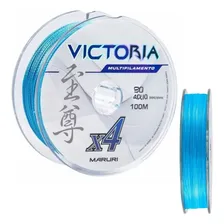 Linha Pesca Linha Multifilamento 4x 0.45mm 65lb Maruri Azul Foto mini 1