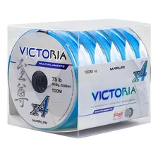 Linha Pesca Linha Multifilamento 4x 0.45mm 65lb Maruri Azul Foto mini 2