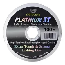 Linha Pesca Monofilamento Platinum XT Ottoni 100m 0,45mm 25kg Foto mini 3