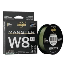 Linha Pesca Multifilamento 500m 8 Fios Monster 8x Verde Foto mini 2