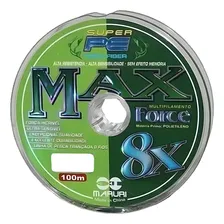 Linha Pesca Multifilamento Maruri Max Force 8x 0.55mm - 100m Foto mini  3