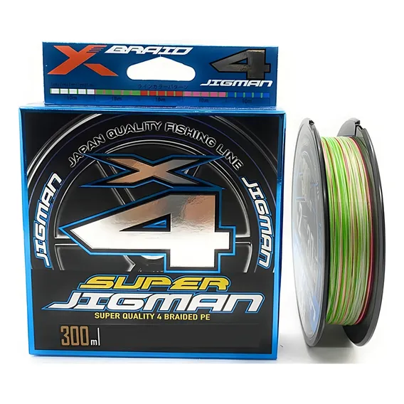 Linha Pesca Ygk X-braid Super Jigman X4 2 30lb 300m 60065 Foto 1