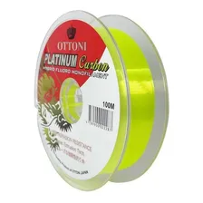 Linha Platinum Fluorcarbon Leader Fluo-yellow 0.30mm - 100m Foto mini  2
