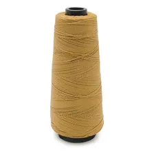 Linha Rayza Artesanato Grossa 500mts Crochê Tricô Macramê Cor 084- Ouro Velho Foto  mini 1