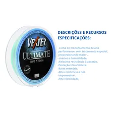 Linha Vexter Ultimate Soft Azul 0,37mm 300m -marine Sports Foto mini 2