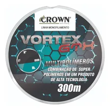 Linha Vortex Gtx Crown Multipolímeros 5.0 (0,37mm-28lb) 300m Cor Marrom Foto mini 1