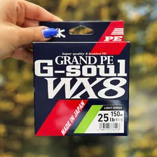 Linha Ygk G-soul Grand Pe Wx8 5.0 0,38mm 65lb 150m Foto mini  2
