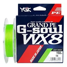Linha Ygk G-soul Grand Pe Wx8 5.0 0,38mm 65lb 150m Foto  mini 1