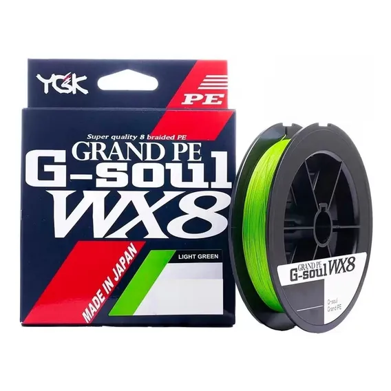 Linha Ygk G-soul Grand Pe Wx8 55lbs 150 Metros Cor Verde-claro Foto 1