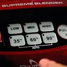 Liquidificador 38.000rpm Bs2 Programado Blender 2l Skymsen Cor Vermelho-carmim 220V - 240V Foto mini 3
