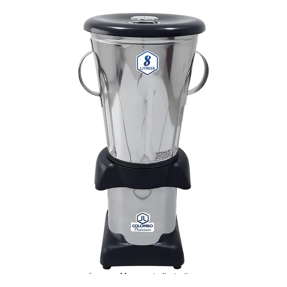 Liquidificador 8 Litros B.r Leve Monovolt 220v Industrial Foto 1