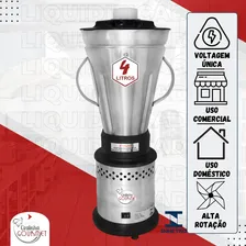 Liquidificador Alta Rotação 4 Litros Industrial Inox Potente 220v Foto mini 4