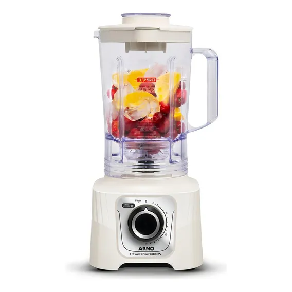 Liquidificador Arno Power Max 1400W Marfim LN64 Foto 1