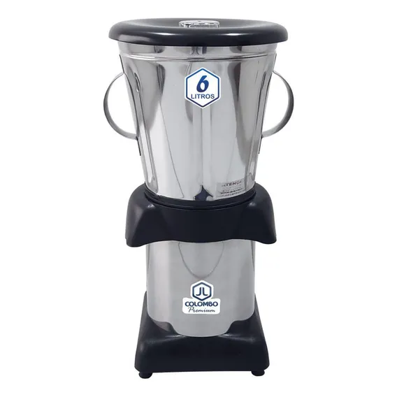 Liquidificador Baixa Rotação 6 Litros Industrial Inox - 220v Foto 1