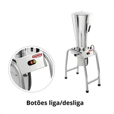 Liquidificador Basculante Industrial 20l Bm 39 Nr Bermar Inox Foto mini 2