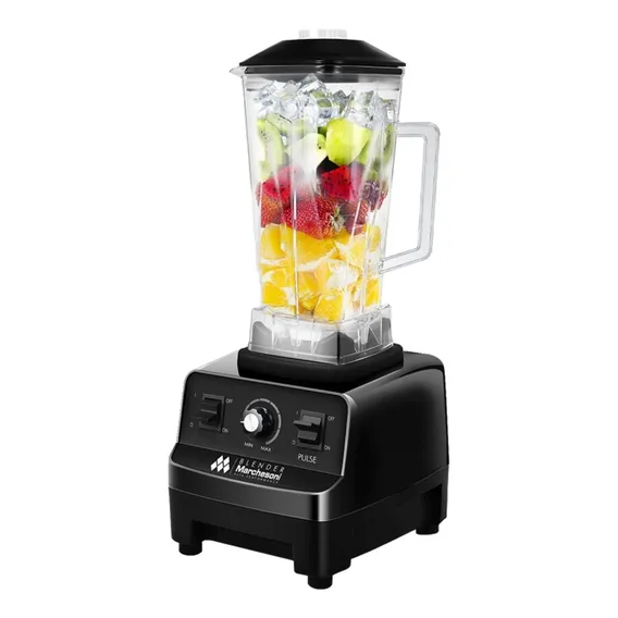 Liquidificador Blender 2l  Preto Marchesoni 127v Foto 1