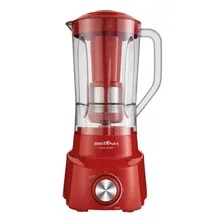 Liquidificador Diamante 800 900W 4 Velocidades Vermelho Britânia 220v Foto mini 2