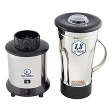 Liquidificador Industrial 1,8 Litro Alta Rotação Inox - 110v Cor Prateado Foto mini 3