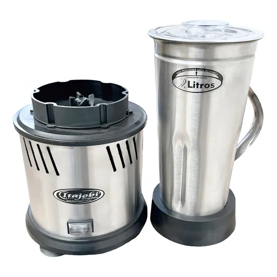 Liquidificador Industrial 2 Litros Alta Rotação Inox 800w Gs 220v Foto 1