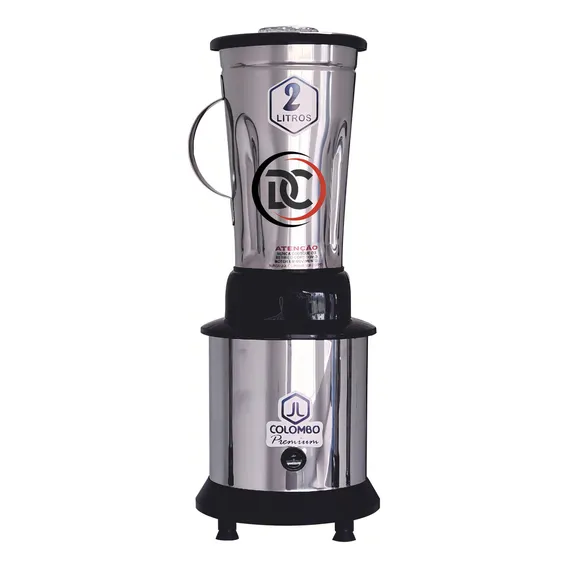 Liquidificador Industrial 2l Alta Rotação Inox - Jl Colombo Foto 1
