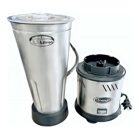 Liquidificador Industrial 4 Litros Alta Rotação Inox 1200w 110v Foto 1